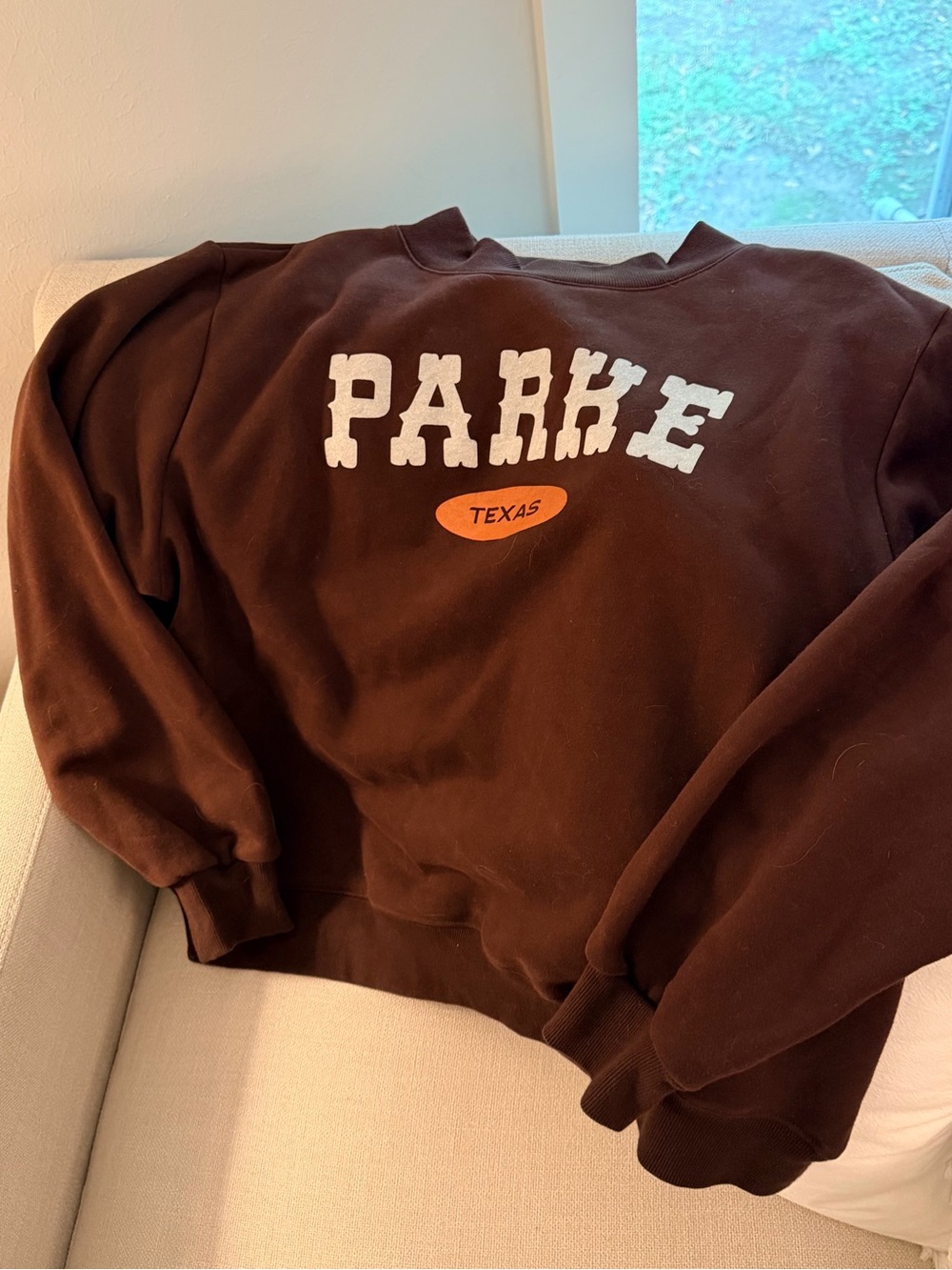 Viral PARKE Mock Neck with Texas Logo